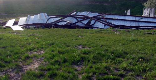Sundowner Drive-In Theatre - Screen May 2008 (newer photo)